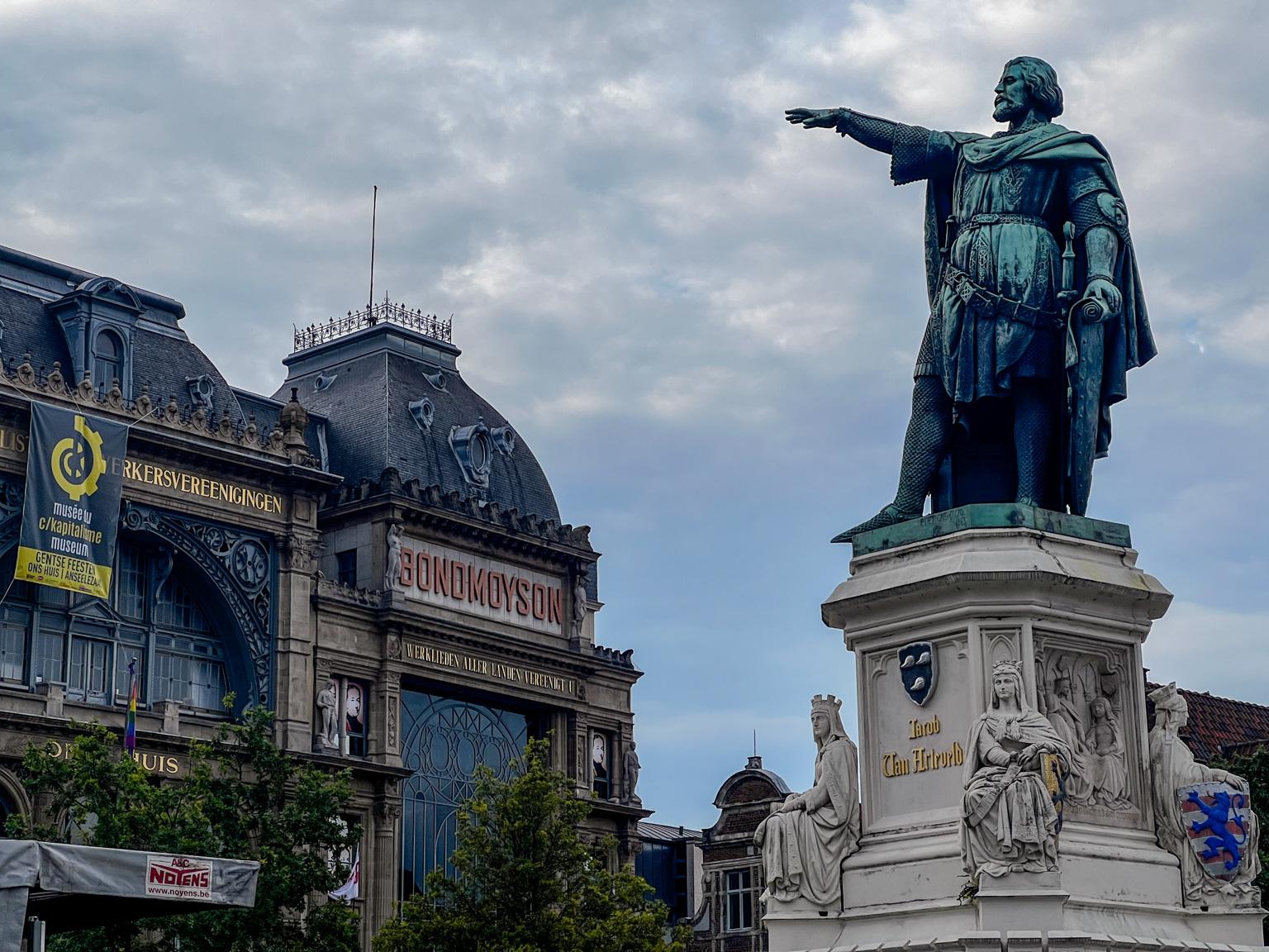 Views around Ghent, Belgium